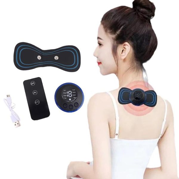 Butterfly EMS Neck Massager: Soothe Pain & Relax Muscles