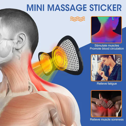 Butterfly EMS Neck Massager: Soothe Pain & Relax Muscles