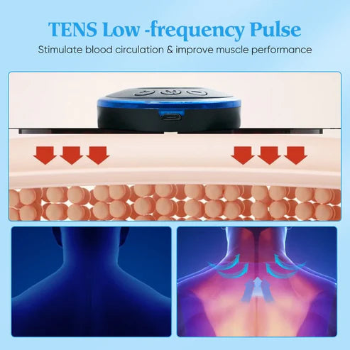 Butterfly EMS Neck Massager: Soothe Pain & Relax Muscles