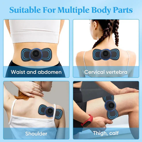 Butterfly EMS Neck Massager: Soothe Pain & Relax Muscles